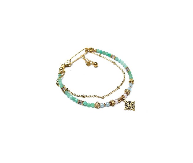 bransoletki z kamieni naturalnych Szmaragdy vol. 12 bransoletka /14.11.25/ - Szlachetna kolekcja