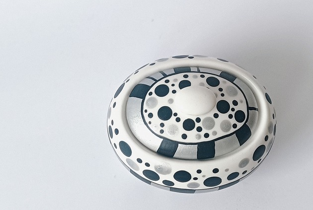 cukiernice Ręcznie malowana cukiernica