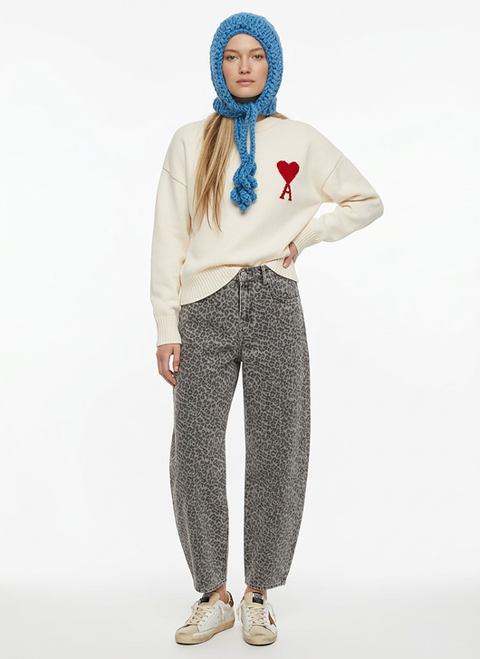 czapki damskie BONBON balaclava x bonnet perfect blue