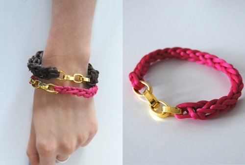 Smallest Knitted Bracelets Roboty Ręczne