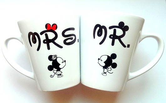 Kubki Latte MICKY LOVE FarrowDesign
