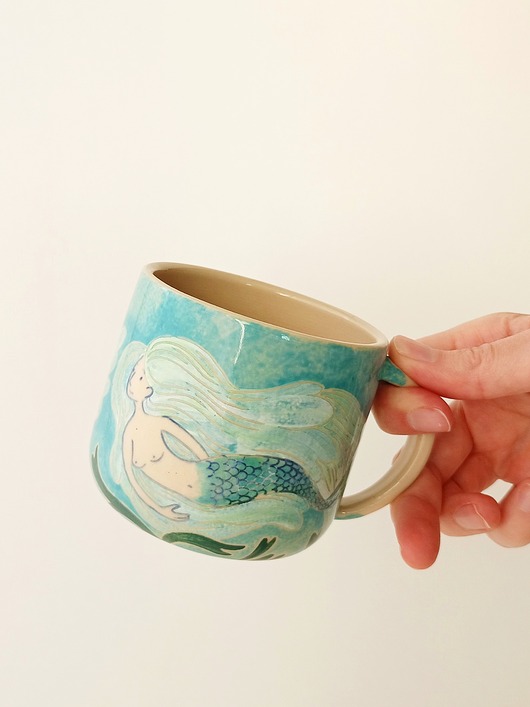 kubki Kubek morska syrena