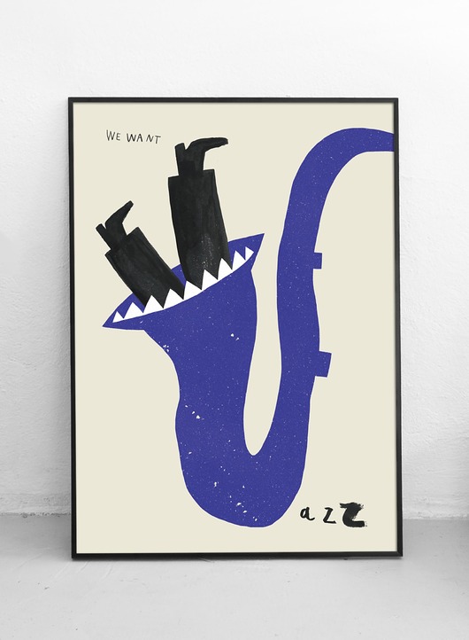 plakaty Plakat We want jazz!