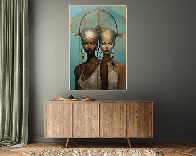 plakaty Oblicza Innych Wymiarów - Plakat - Druk - Abstrakcja, Surrealizm, Loft #15