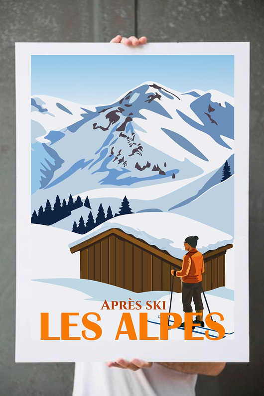 plakaty Plakat apres ski