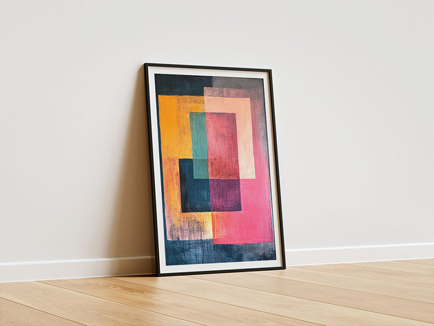 plakaty Plakat - Geometric dreaming