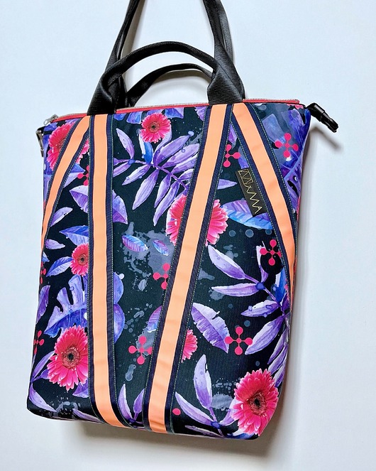 torby XXL 1960 art MIMA bag UNI & Marcin Painta print