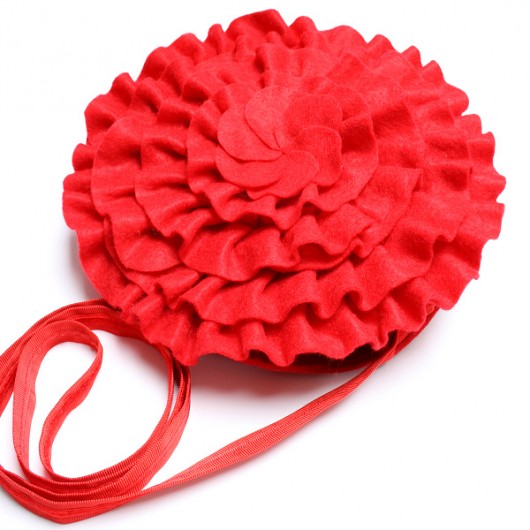 torebka goffro bag czerwona alter trendy mody