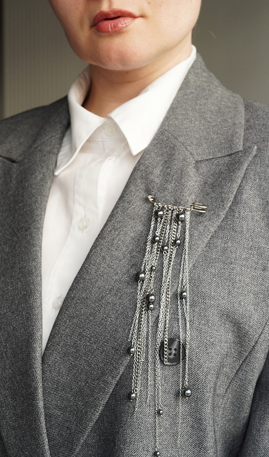 broszki Broszka Hematyt i Stal