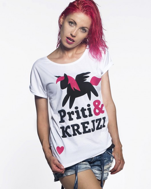 Koszulka Priti&Krejzi ŁAP NAS