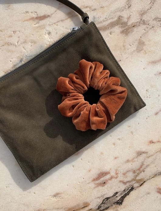 gumki do włosów Gumka do włosów Scrunchie Oda - 12 cm średnicy