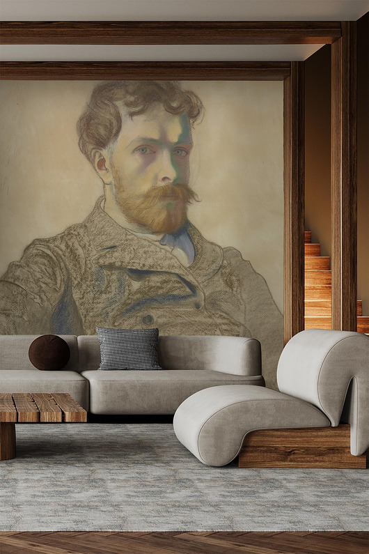 fototapeta Portret Wyspiańskiego
