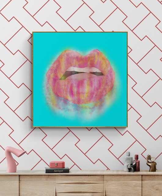 grafiki i ilustracje Sweet Lips, rysunek graficzny