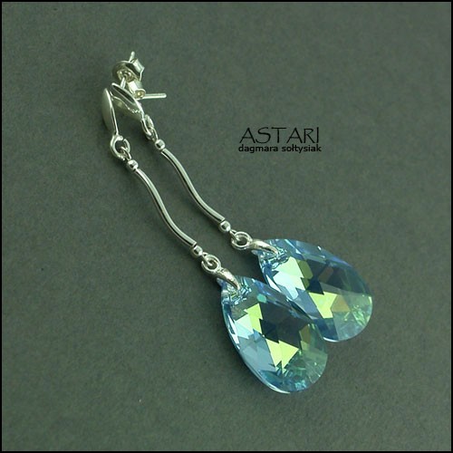 kryształ SWAROVSKI AQUAMARINE Astari
