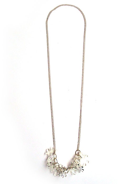 PuzzLove DeLuxe/ necklace S / transparentny Monika Roth