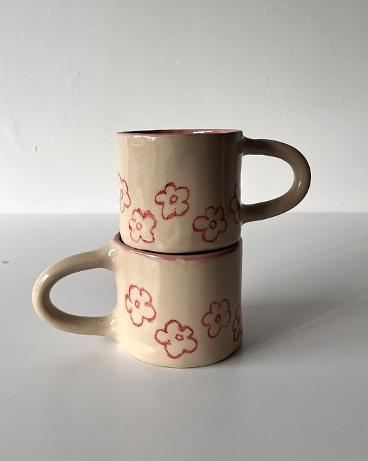 kubki Kubek Kwiatki 250-300 ml