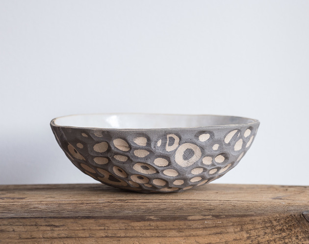 miski i misy Miseczka dekoracyjna z wzorem