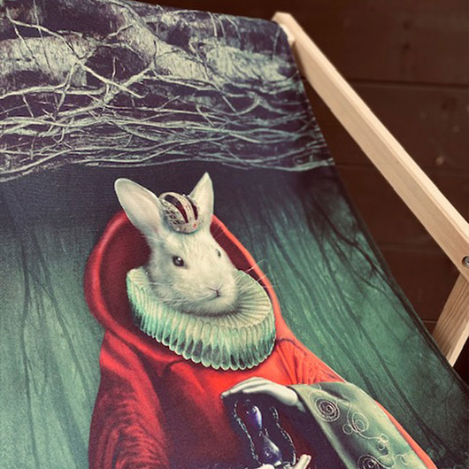 ławki Leżak drewniany Rabbit King