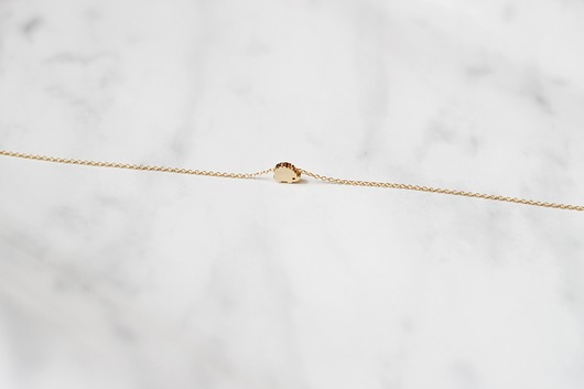 Gold Plated Tiny Hedgehog Necklace Le Boho Bleu