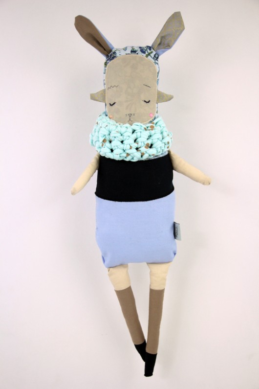 Nieradka- lalka / przytulanka hand made Mimi Monster