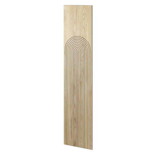 Ozdoby na ścianę Panel frezowany - Kyoto - 60x275 cm