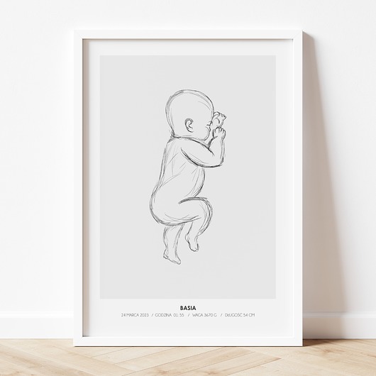 Plakat Personalizowany - Metryczka P455 TamTamTu