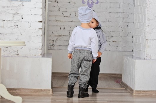 Spodnie 3d z kieszonką Mizerki Kids