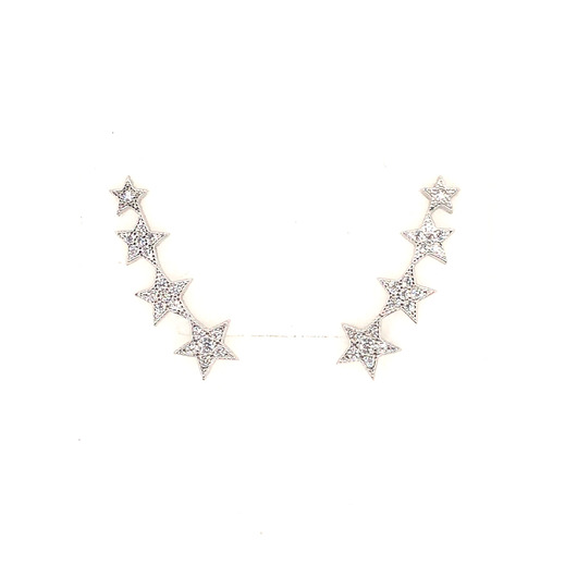 Srebrne nausznice z gwiazdkami pr.925 VENA Jewellery