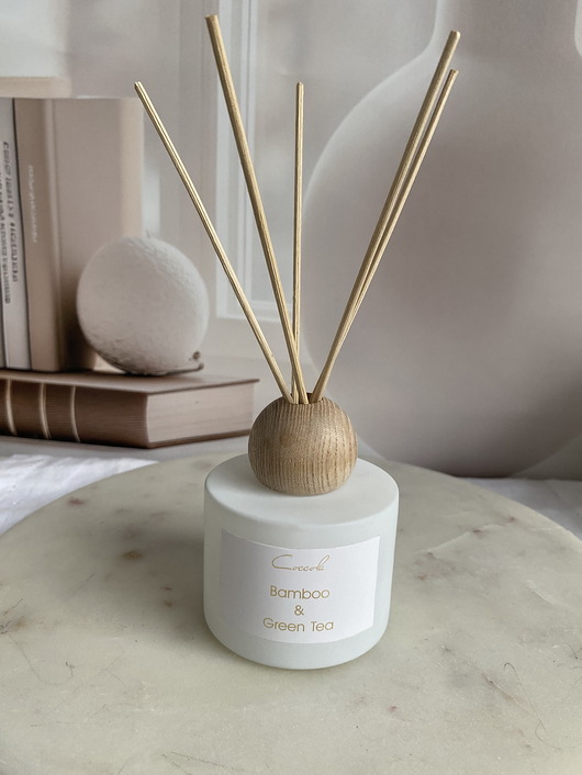 świeczniki i świece Bamboo & Green Tea- dyfuzor zapachowy 100ml (dostępne inne zapachy)