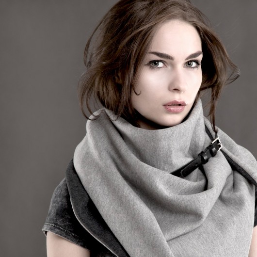 Dwustronny Szal Chusta Etola AntraGray CADOaccessories