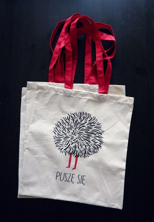 puszę się I czerwony bagbag