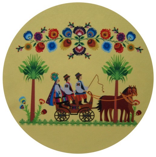 Bieżnik folk-zamówienie Gaul Designs