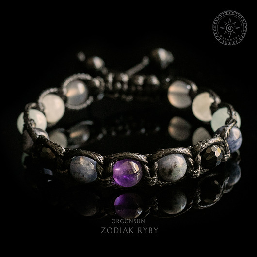 biżuteria męska Zodiak Ryby Bransoletka Męska Dla Ryb Prezent Dla Niego