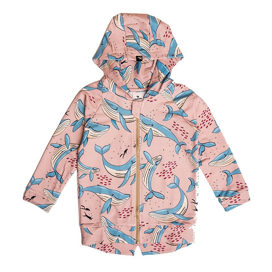 bluzy dla chłopców Bluza z kapturem Piaskowy Wieloryb