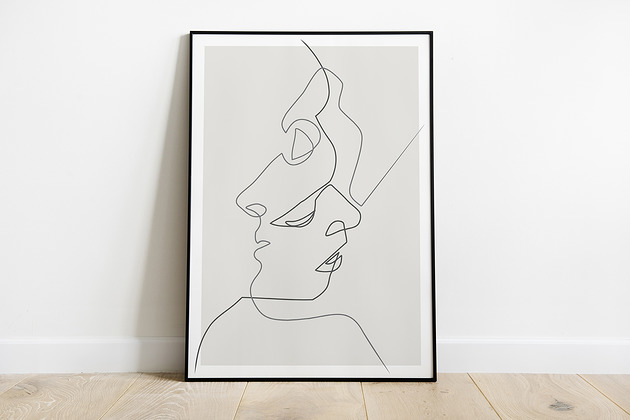 Grafika Line Art Pas De LArt