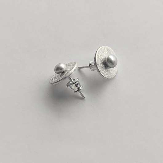 kolczyki z kamieniami Kolczyki OKRĄG