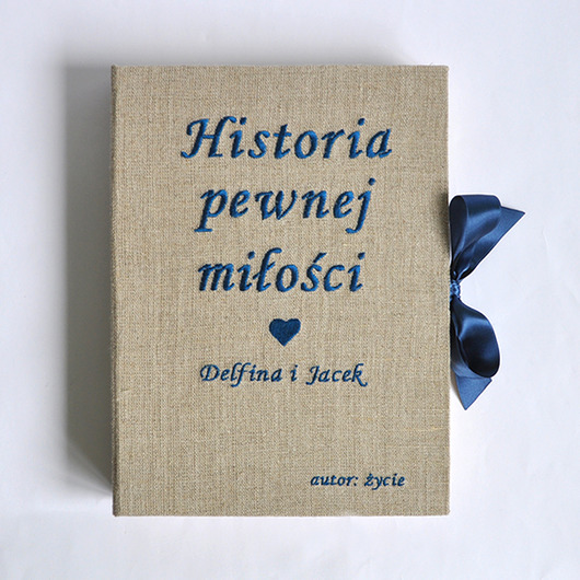  księga haftowana A4 - różne kolory papirell