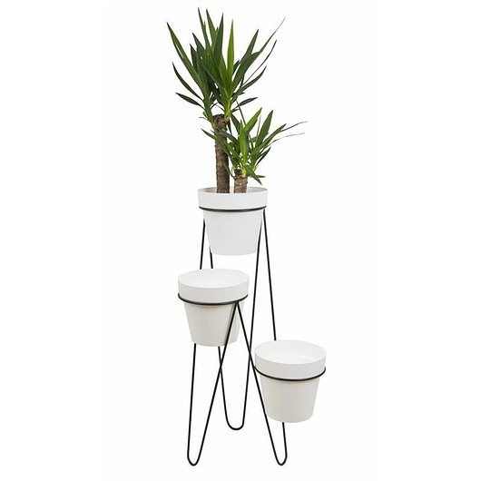 Kwietnik Stojak na Kwiaty Black 95 cm MIA home
