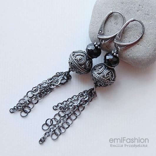Promocja - Spinele w srebrze bali MAREMI Jewelry