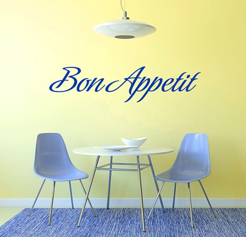 Naklejka na ścianę "Bon Appetit" xwall