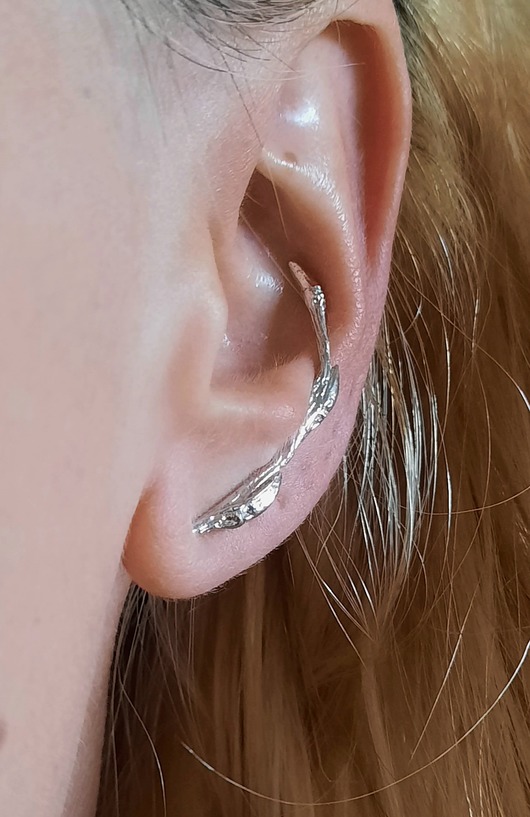 nausznice Kolczyk- nausznica GAŁĄZKA