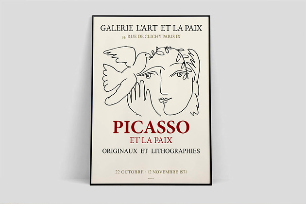 plakaty Pablo Picasso - Exhibition Poster
