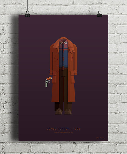 plakaty Łowca Androidów - Blade Runner - plakat Deckard