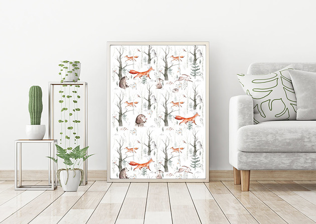 plakaty Plakat. Leśne przygody