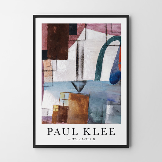 plakaty Plakat Paul Klee White Easter II