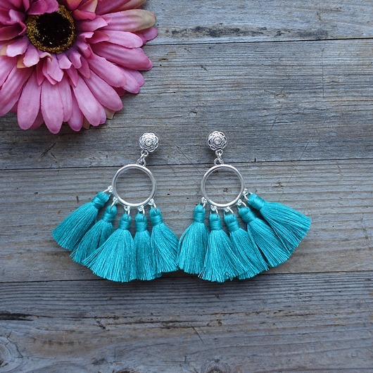 Boho Love -kolczyki z chwostami Mró Soutache
