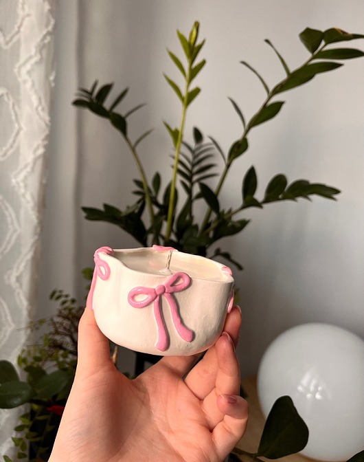 świeczniki i świece Świeczka Kokardka