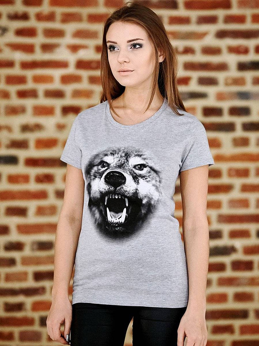 t-shirt damskie T-shirt damski UNDERWORLD Wolf