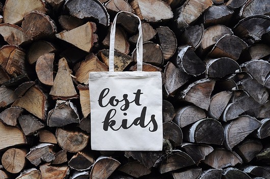 torby na zakupy Lost kids, torba zakupowa