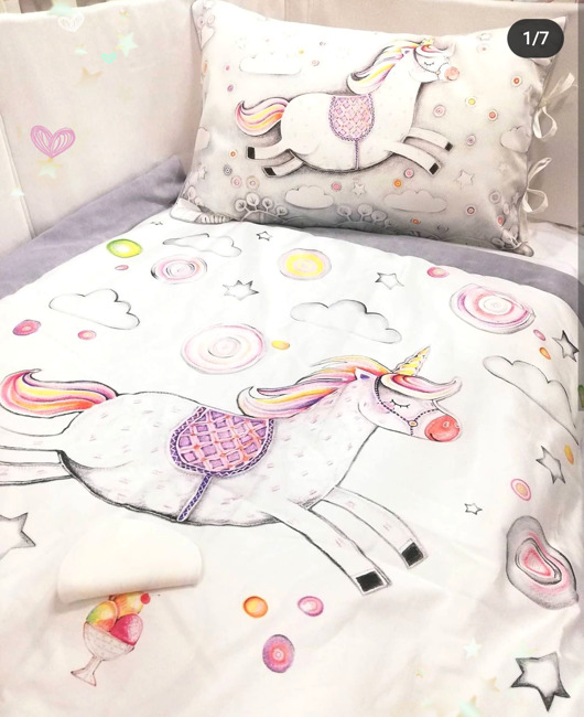 kocyki, kołderki, pościel dla dzieci Pościel 3 el. Sweet Dreams 80x100 cm